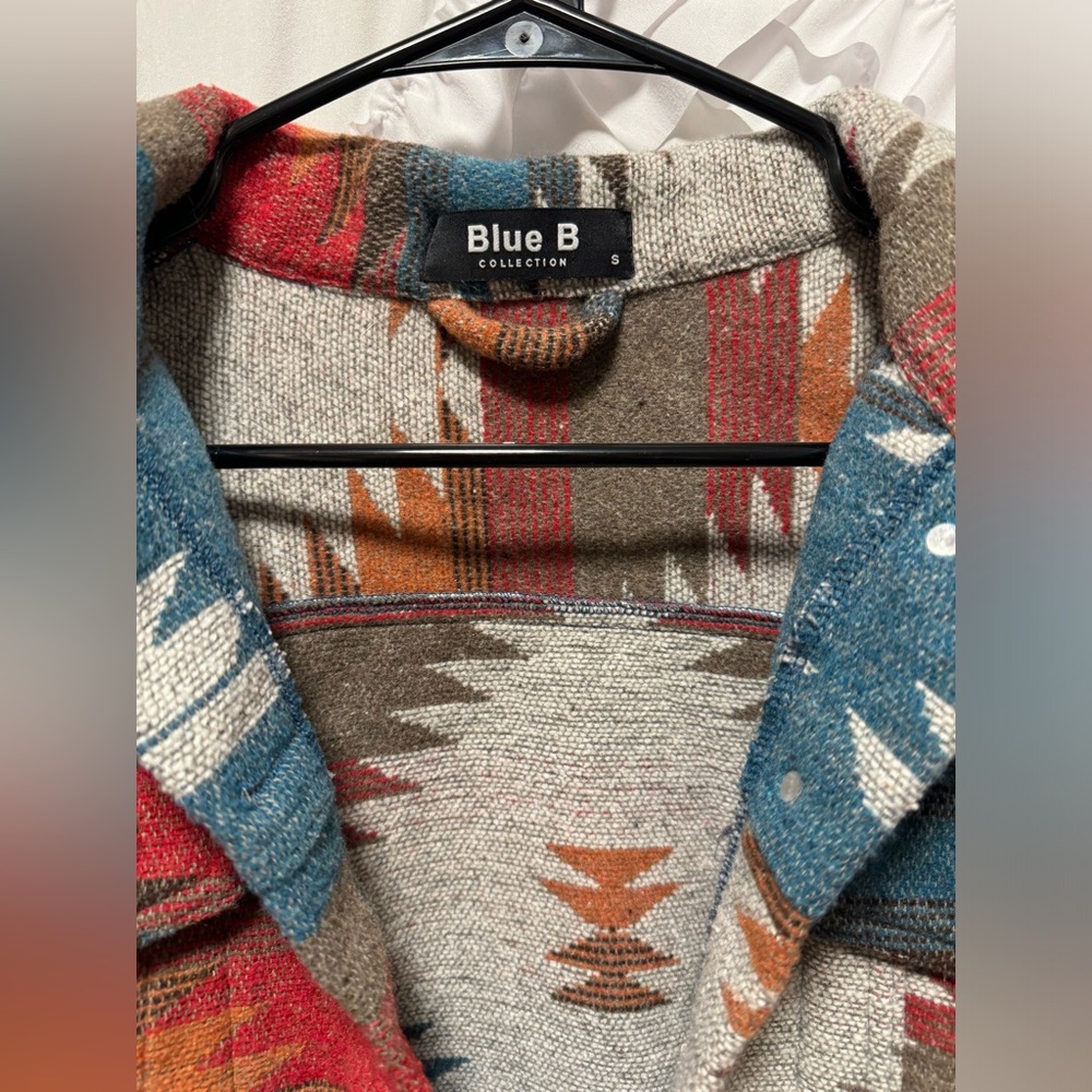 Women's Multicolor Patterned Jacket - image 3